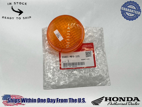 Honda oem turn signal lens - honda,